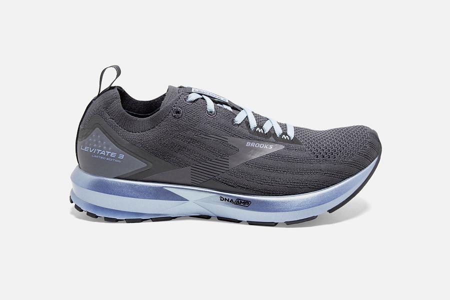 Brooks Levitate 3 LE Women Sneaker & Road Running Shoes Grey NLH380126